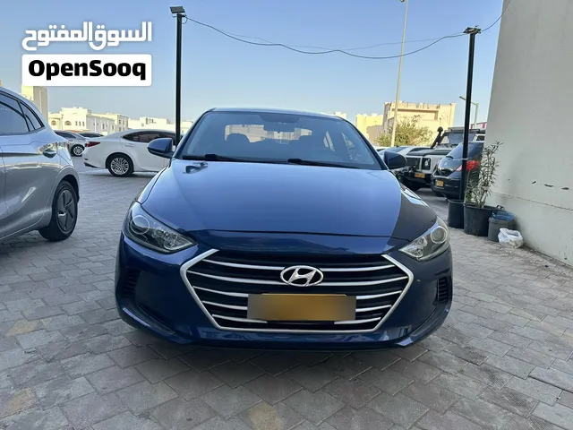 هيونداي النترا 2018 موديل صالون سيدان بأزرق مع مواصفات أمريكية سيارة مرخصة ومستعملة بحالة ممتازة