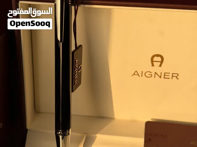 قلم اجنر (AIGNER) أصلي، جديد ولم يُستخدم، مع البوكس الكبير وجميع مرفقاته