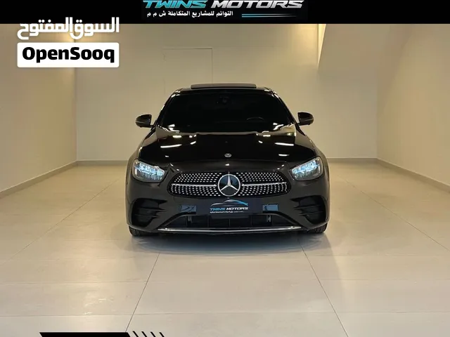 مرسيدس E350  موديل 2022 لون اسود
