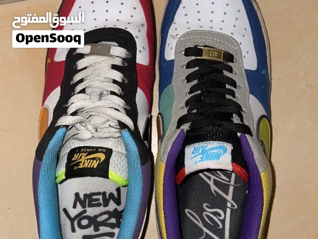 Two nike sho , one of them special edition