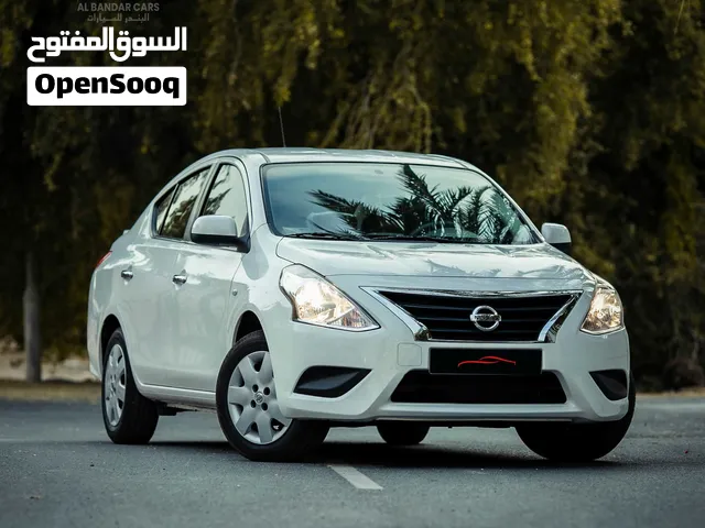 Nissan Sunny 2024 White  Low Mileage  Single Owner  Agency  Warranty  Bahrain Spec  4,450 neg.