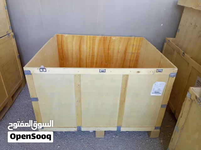 صناديق خشب معاكس مع القواعد للشحن والمستودعات للتخزين