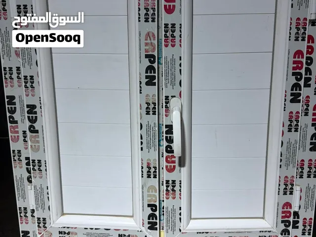 نوافذ PVC كما موضح بالصورة صناعة تركية مقاسات 85/85 المكان الدعوة الاسلامية