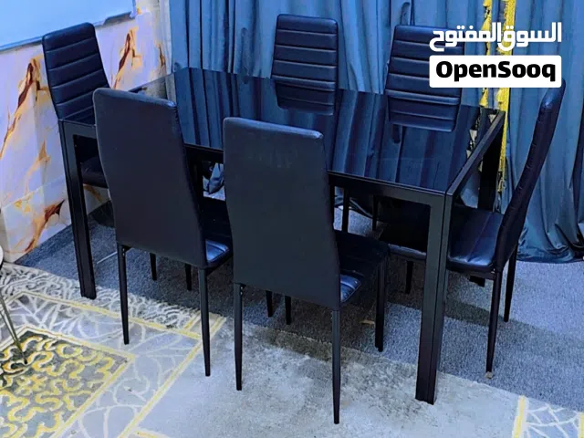 brand new dining table with 6 chairs