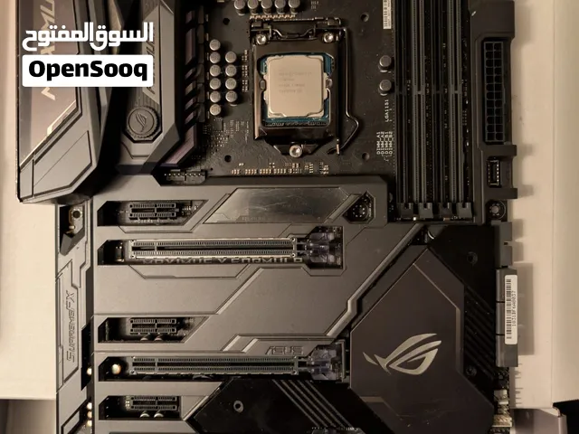 Intel i7-7700k + motherboard asus rog maximus x core
