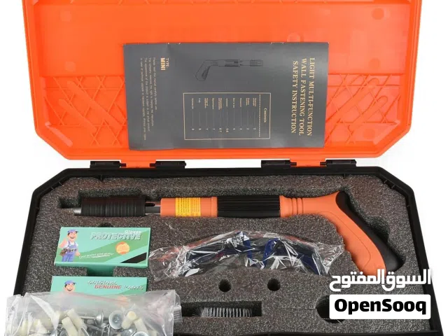 فرد مسدس قذف التباشيم الخاصه للتثبيت الابدي بالفولاذ و الصخر