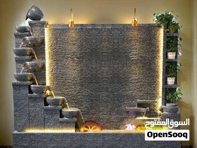 نوافير وشلالات جميلة