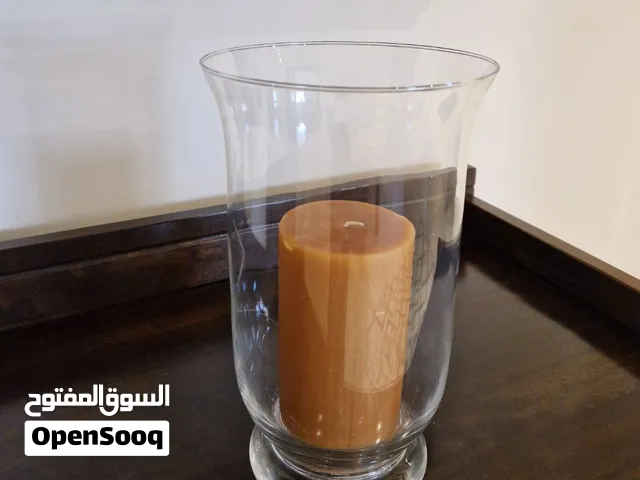 Zara Home pillar candle caramel colour