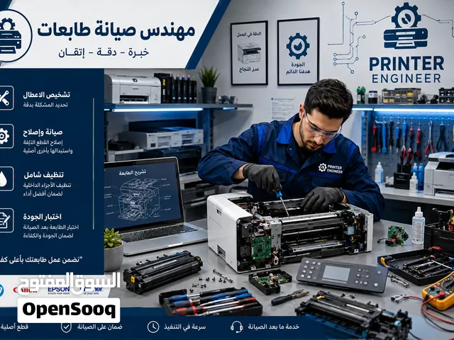 النجم لصيانة الطابعات والأجهزة الألكترونية