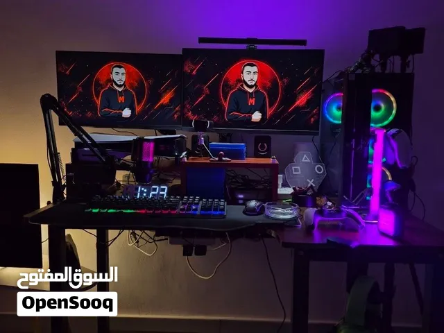 Ultimate Gaming & Streaming Setup Bundle – PC PS5 Pro Dual Monitors & More!
