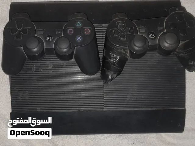 جهاز PlayStation 3 مع جوج مانيطات بحالة جيدة