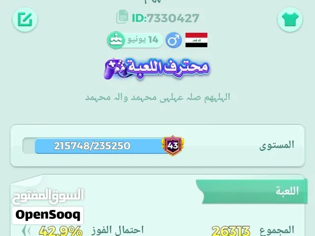 حساب لودو ايدي مميز السعر 50الف
