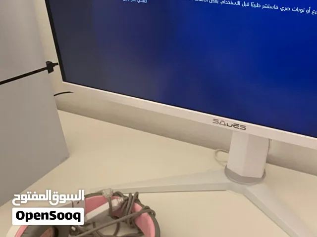 سوني فايف  ديجتال مستعمل مفرمت للبيع معا يده فضيه و شاشة sades حجم 24 معا اضاءة و سماعات راس
