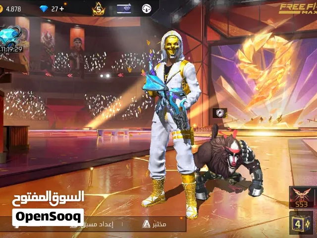 حساب فري فاير للبيع المستوى 73