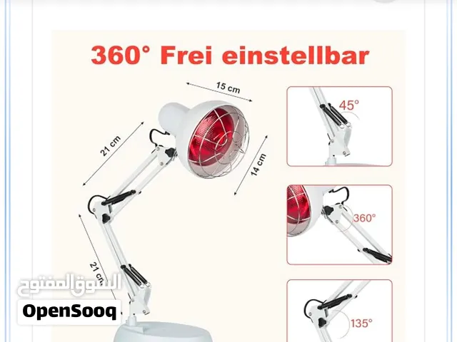 150W Red Light Heat Lamp 10 Levels & Timer For Home