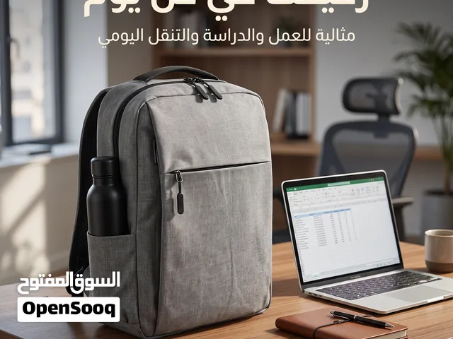 حقيبة لابتوب ظهر ذكية ومقاومة للماء - مثالية للعمل والدراسة والسفر