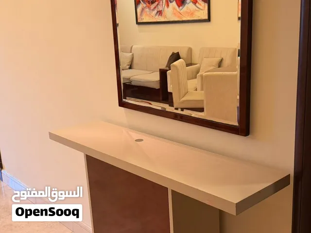 Elegant Console Table with Matching Wall Mirror
