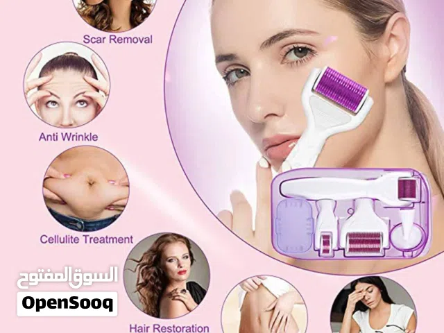 ديرما رولر 6 في 1 ابر تيتانيوم و ديرمابن اصلي للعنايه بالبشره derma roller الاصلي ديرمارولر