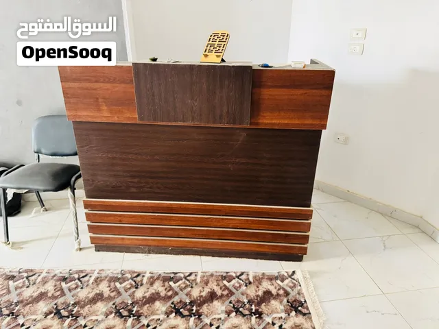 كاونتر ريسبشن خشب
