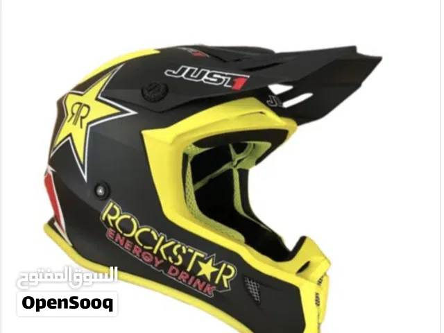JUST1 Rockstar Motocross Motorcycle Helmet