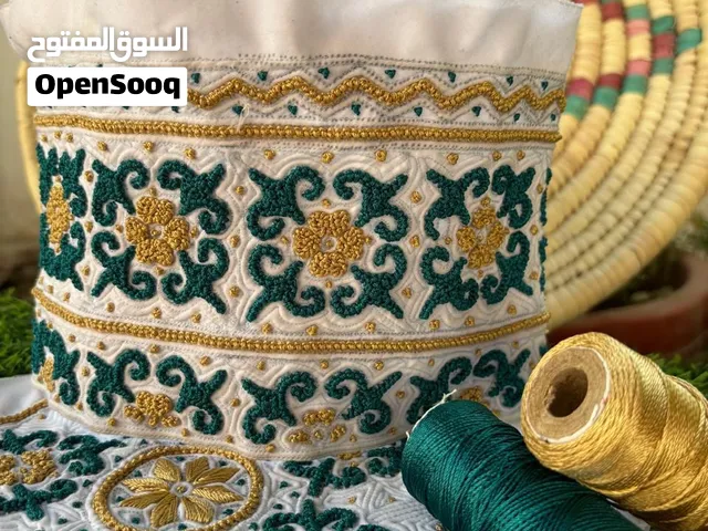 خياطة الكميم عمانية بغرزة العقدة خياطة يد