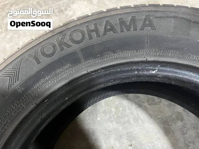 3 اطارات يوكوهاما ياباني اصلي 185/65/14
