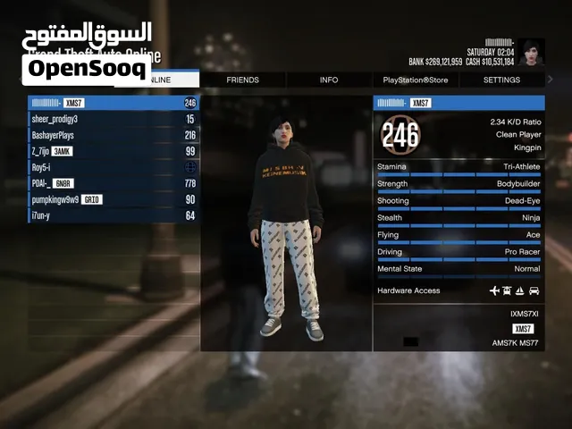 GTA Accounts and Characters for Sale in Northern Governorate