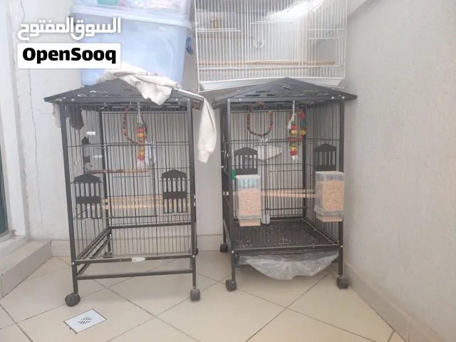3 اقفاص لجميع انواع الطيور الصغيرة والمتوسطة -  cages for all types of small & medium birds