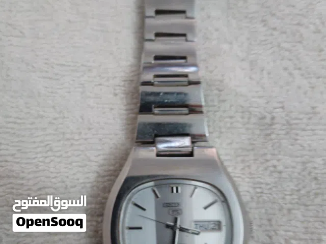 ساعة رجالي ماركة سيكو 5 صناعه ياباني اصلي عقارب اتوماتيك .