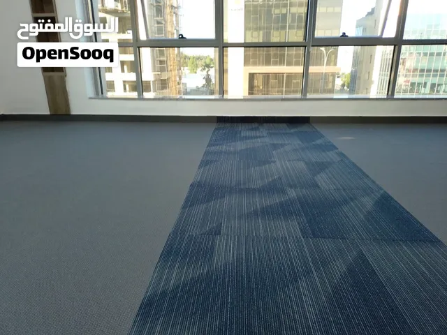 بلاط موكيت (Carpet Tiles) نخب أول للمكاتب والمنازل - عازل للصوت، فخامة وعملية،