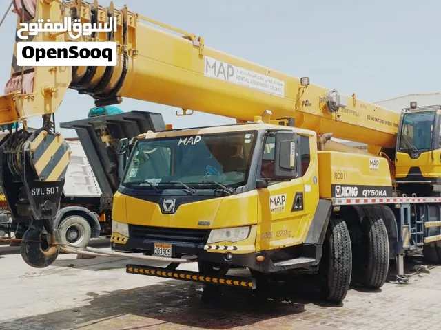 Excellent Condition 2019 XCMG QY50KA (50-Ton) Truck Crane for Sale in Bahrain