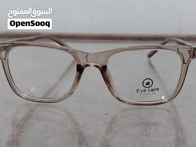 Eye Care Smoky Brown Transparent Square Optical Frame - Unisex - Brand New