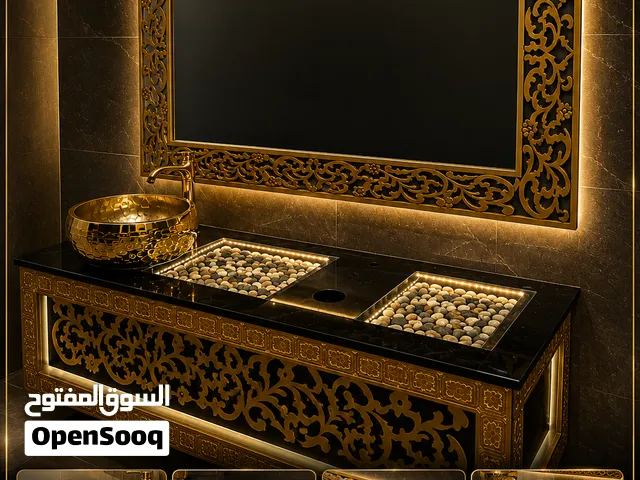 للبيع مغسلة فاخرة تصميم ملكي وجودة عالم لأن منزلك يستحق الأفضل ..   للجادين خاص