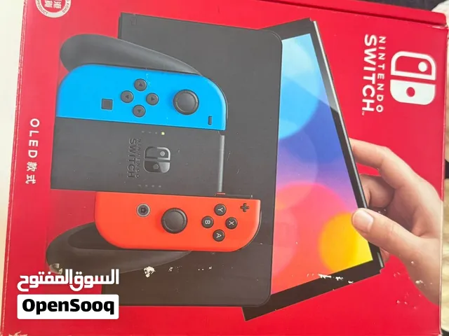 Nintendo Switch Oled نظيف ولا يشتكي من شي ابدا