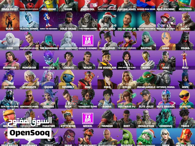 حساب فورت 99 سكن عرق وباتل يربط سوني
