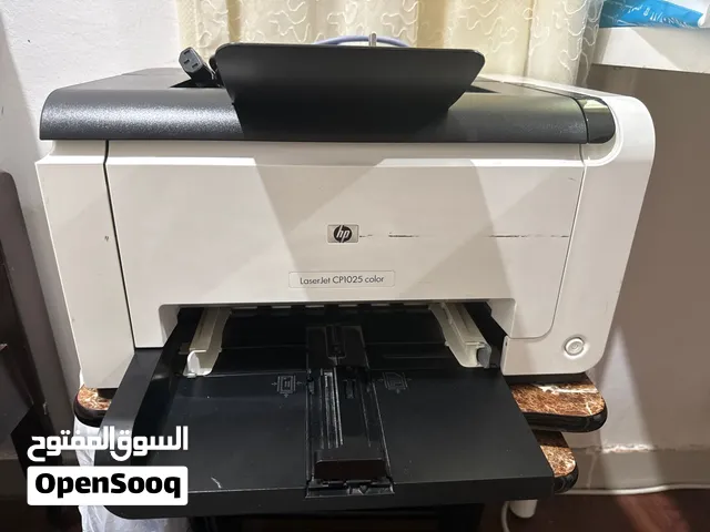 طابعة ليزر hp ألوان وابيض وأسود سريعة
