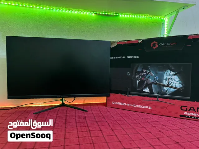 شاشه gameone بوصه 24 و120hz الشاشه مكسوره