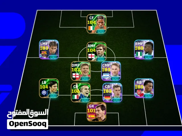 حساب بيس ايفتبول للبيع pes eFootball