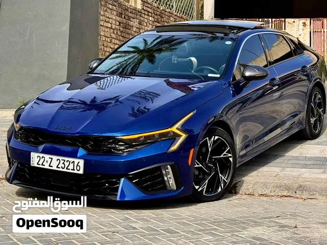 كيا k5 جيتي لاين 2025 رقم اربيل لون ازرق جويتي فول مواصفات للمراوس حسب القناعة