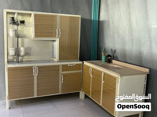 كاونتر مترونص سله 3 قطع ارضي وملحق مع سنك مترو20