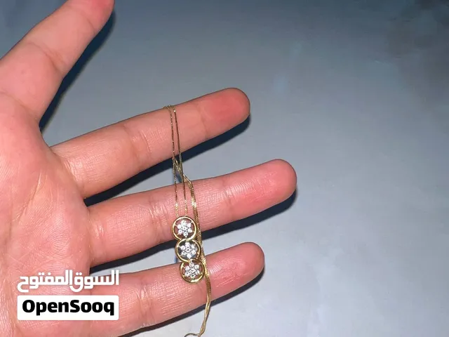 قلادة ألماس ماركة داماس (Damas) أصلية ذهب عيار 18