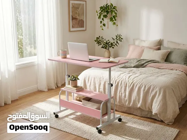 طاولة جانبية متحركة متعددة الاستخدامات قابلة للتعديل