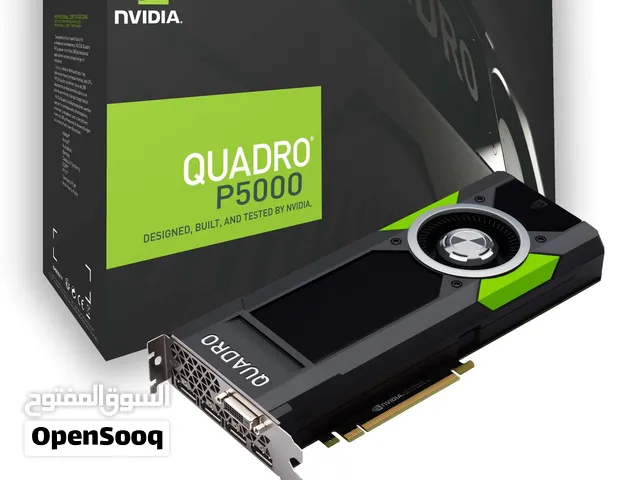 Quadro P5000 16gb كارت شاشة