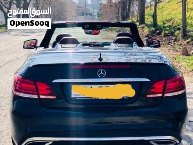 اجار مرسيدس E250 كشف اسود 2016 اربع مقاعد للأجار