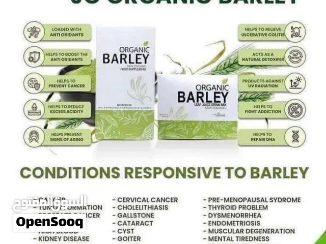 JC Organic Barley from New Zealand