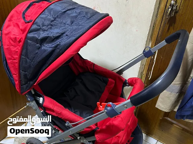 عربانة اطفال جديده اصلية كل قويه وتتحمل لحد وزن 75 وتصير جلوس ومنام