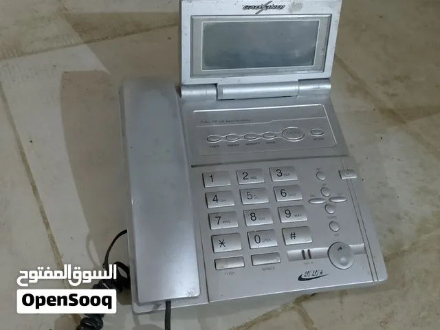 عدة تليفون ارضى بها اظهار رقم الطالب وتسجيل المكالمات الصادرة والواردة حتى100رقم. السعر 700جنية