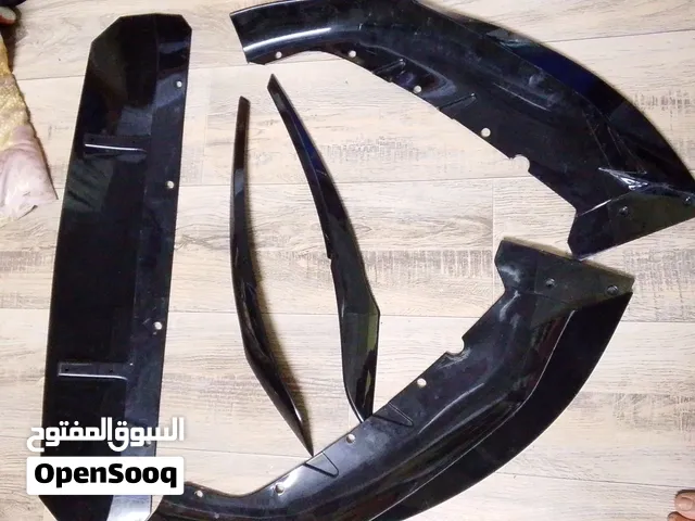 «زوايد صدام أمامي دوج تشارجر – Front Bumper Lip/Front Splitter – جديدة»