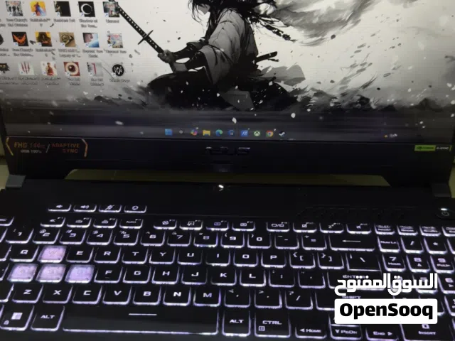 ASUS TUF F15 - 4070 - i7-13620H - 64 ddr5 ram - 4 tb (2+2) -Gaming laptop with 300+ games steam
