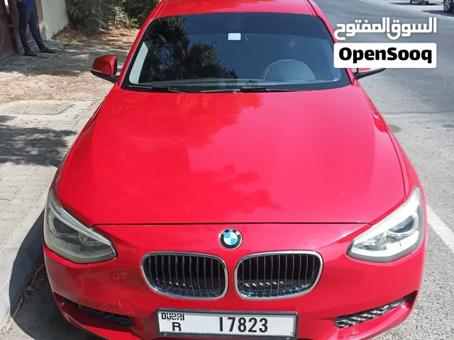 BMW 116i Red Color 2015 model